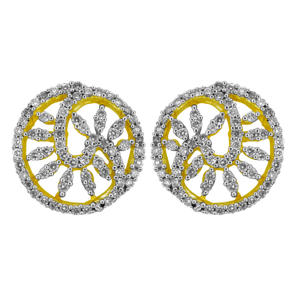 14K Hallmarked Gold | Natural Diamond Tops 4TPAA603