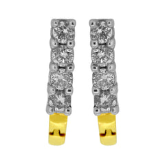 14K Hallmarked Gold | Natural Diamond Tops 4TPAA646
