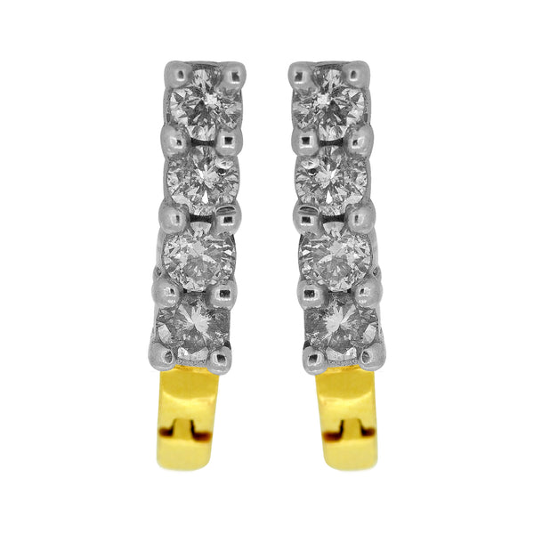 14K Hallmarked Gold | Natural Diamond Tops 4TPAA646