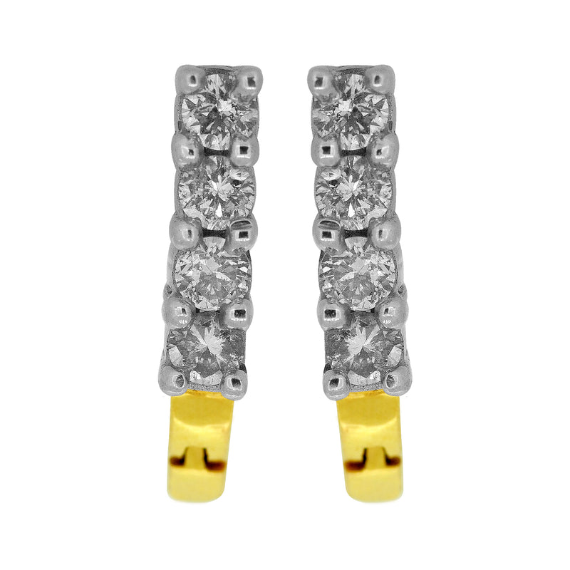 14K Hallmarked Gold | Natural Diamond Tops 4TPAA646