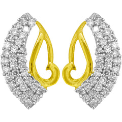 14K Hallmarked Gold | Natural Diamond Tops 4TPAB145