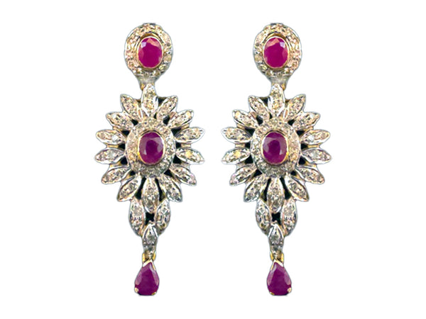 18K Hallmarked Gold | Natural Diamond Tops TPD408