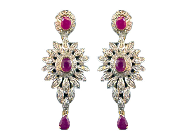 18K Hallmarked Gold | Natural Diamond Tops TPD408
