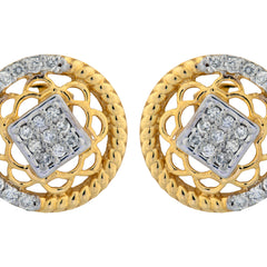 14K Hallmarked Gold | Natural Diamond Tops 4TPSJ002