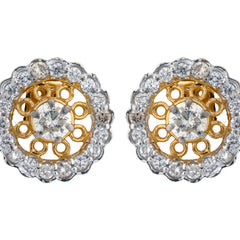 14K Hallmarked Gold | Natural Diamond Tops 4TPSJ014A