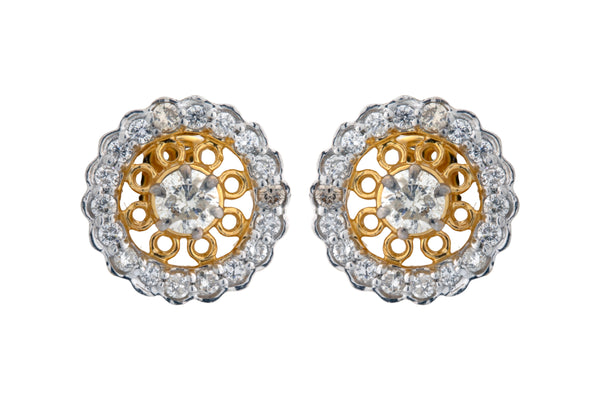 14K Hallmarked Gold | Natural Diamond Tops 4TPSJ014A