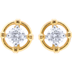 14K Hallmarked Gold | Lab Grown Diamond Tops 4TPSJ018