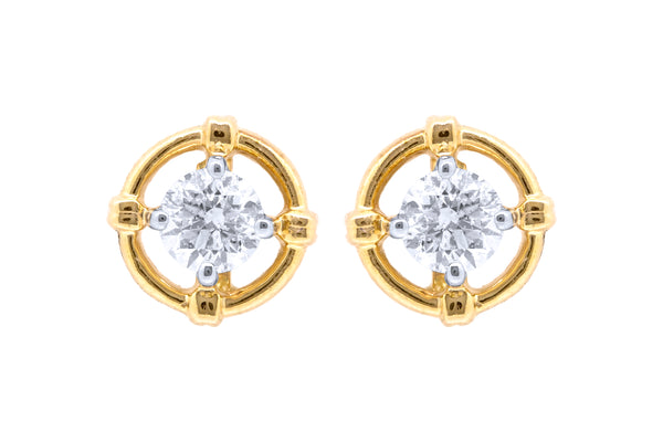 14K Hallmarked Gold | Lab Grown Diamond Tops 4TPSJ018