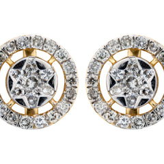 14K Hallmarked Gold | Lab Grown Diamond Tops 4TPSJ105