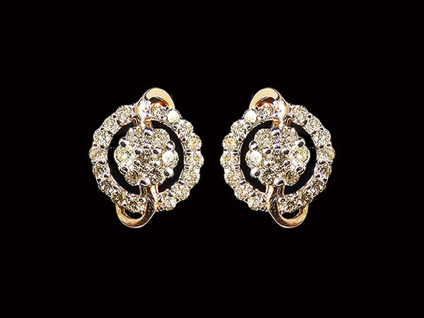 14K Hallmarked Gold | Natural Diamond Tops 4TPSJ123