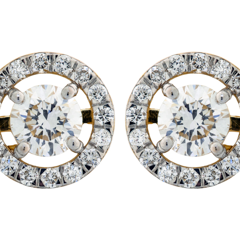 14K Hallmarked Gold | Lab Grown Diamond Tops 4TPSJ159A