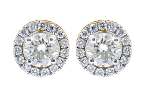 14K Hallmarked Gold | Lab Grown Diamond Tops 4TPSJ159