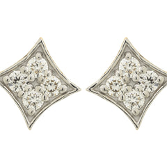 14K Hallmarked Gold | Natural Diamond Tops 4TPSJ191