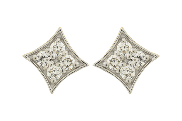 14K Hallmarked Gold | Natural Diamond Tops 4TPSJ191