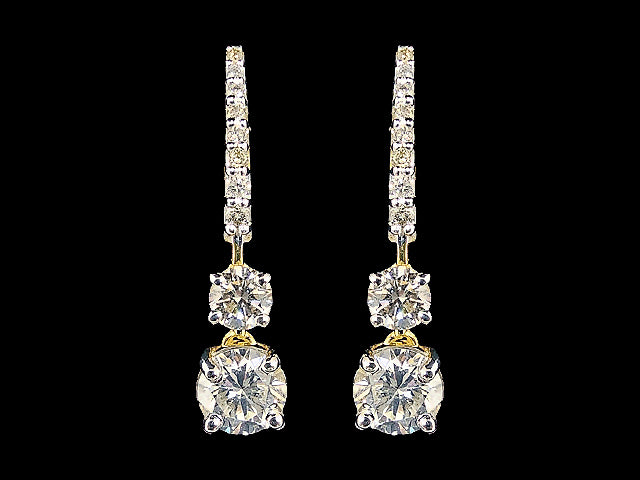 14K Hallmarked Gold | Lab Grown Diamond Tops 4TPSJ235