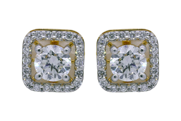 14K Hallmarked Gold | Lab Grown Diamond Tops 4TPSJ237