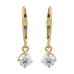 14K Hallmarked Gold | Lab Grown Diamond Tops 4TPSJ264