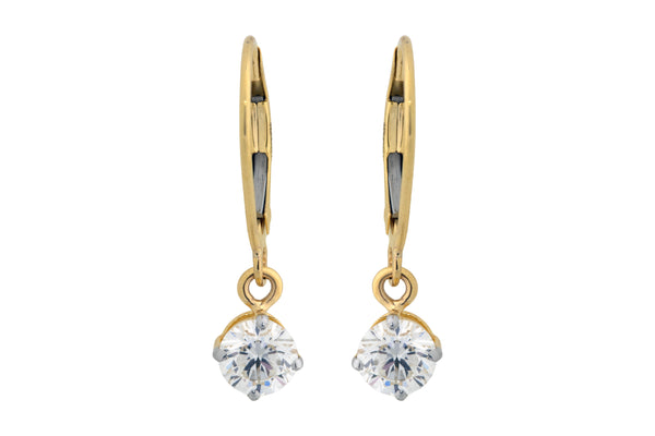 14K Hallmarked Gold | Lab Grown Diamond Tops 4TPSJ264