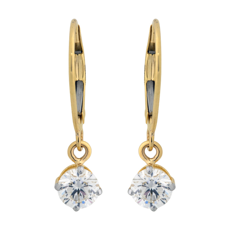 14K Hallmarked Gold | Lab Grown Diamond Tops 4TPSJ264