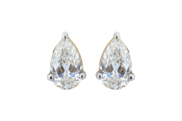14K Hallmarked Gold | Lab Grown Diamond Tops 4TPSJ290