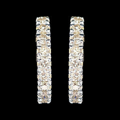 14K Hallmarked Gold | Natural Diamond Tops 4TPSJ314