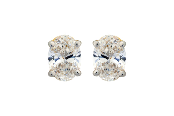 14K Hallmarked Gold | Lab Grown Diamond Tops 4TPSJ341