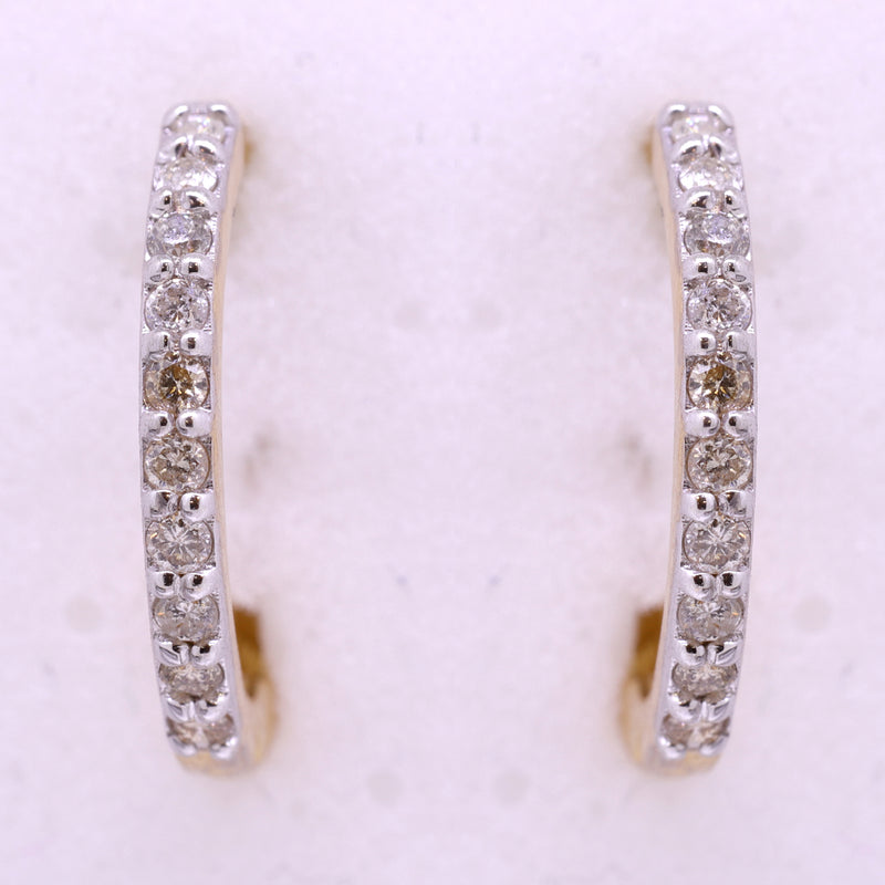 14K Hallmarked Gold | Lab Grown Diamond Tops 4TPSJ385