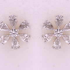 14K Hallmarked Gold | Lab Grown Diamond Tops 4TPSJ414