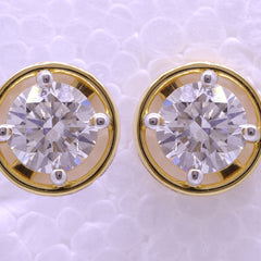 14K Hallmarked Gold | Lab Grown Diamond Tops 4TPSJ443