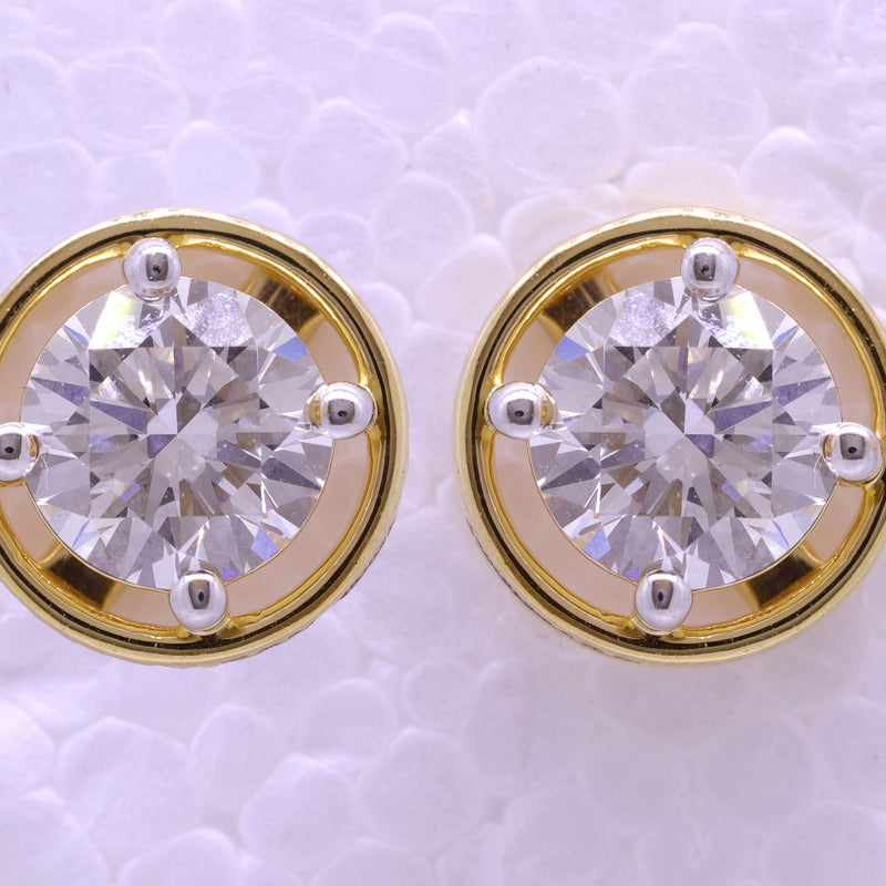 14K Hallmarked Gold | Lab Grown Diamond Tops 4TPSJ443