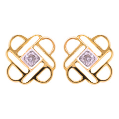 14K Hallmarked Gold | Natural Diamond Tops 4TPSJ462