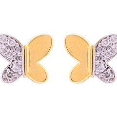 14K Hallmarked Gold | Natural Diamond Tops 4TPSJ467