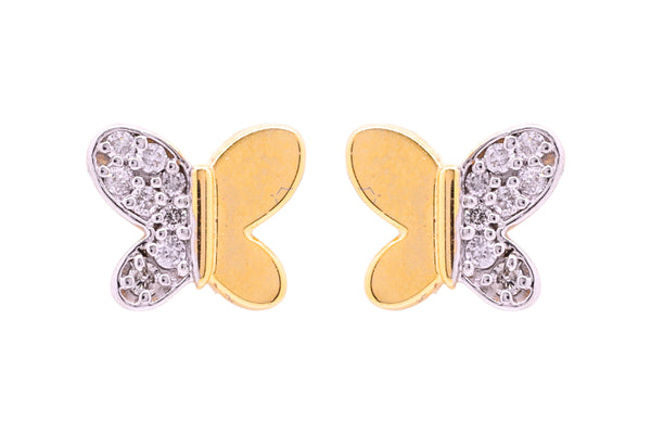 14K Hallmarked Gold | Natural Diamond Tops 4TPSJ467