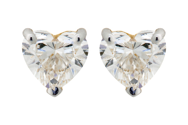 14K Hallmarked Gold | Lab Grown Diamond Tops 4TPSJ470