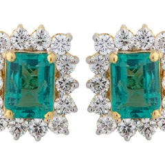 14K Hallmarked Gold | Lab Grown Diamond Tops 4TPSJ479