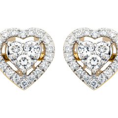14K Hallmarked Gold | Lab Grown Diamond Tops 4TPSJ483