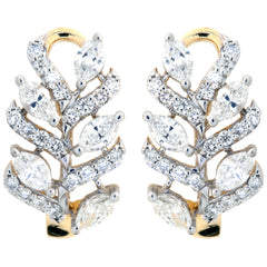14K Hallmarked Gold | Lab Grown Diamond Tops 4TPSJ495