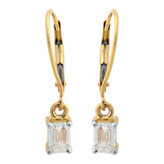 14K Hallmarked Gold | Lab Grown Diamond Tops 4TPSJ499