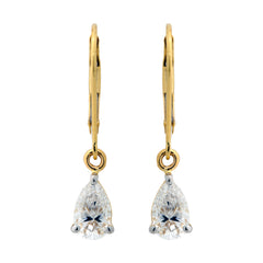 14K Hallmarked Gold | Lab Grown Diamond Tops 4TPSJ500