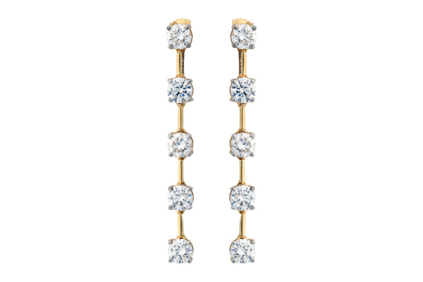 14K Hallmarked Gold | Lab Grown Diamond Tops 4TPSJ504