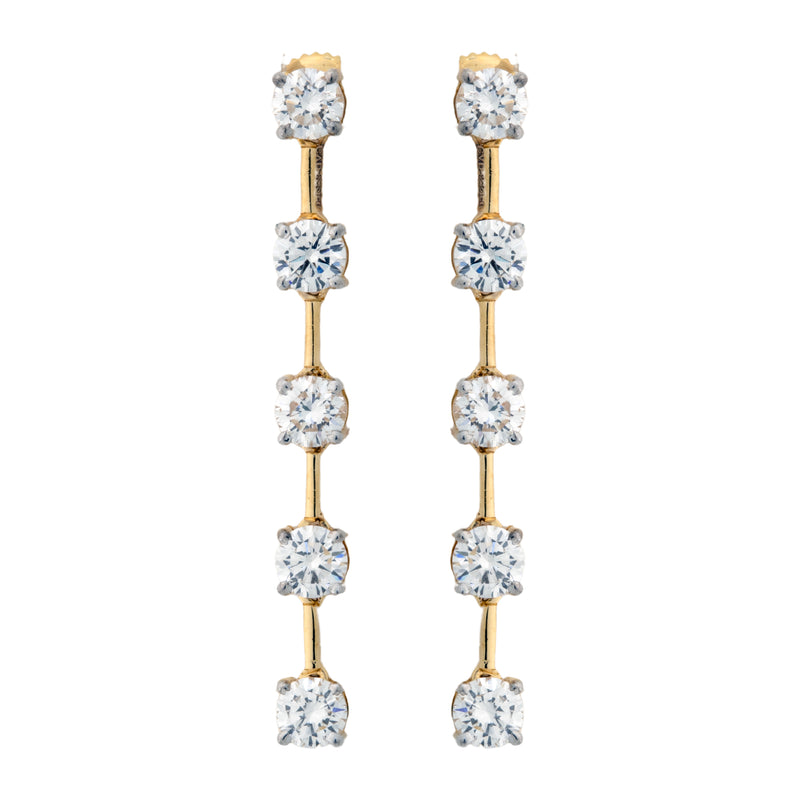 14K Hallmarked Gold | Lab Grown Diamond Tops 4TPSJ504