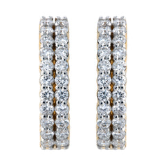 14K Hallmarked Gold | Lab Grown Diamond Tops 4TPSJ511