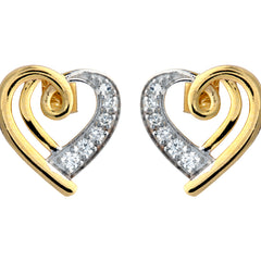 14K Hallmarked Gold | Lab Grown Diamond Tops 4TPSJ523