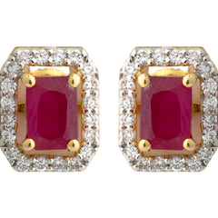 14K Hallmarked Gold | Lab Grown Diamond Tops 4TPSJ526