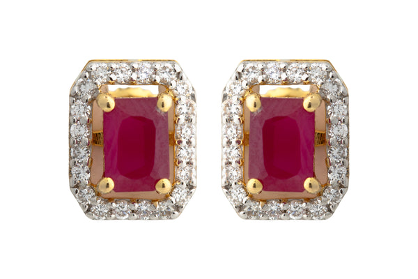14K Hallmarked Gold | Lab Grown Diamond Tops 4TPSJ526