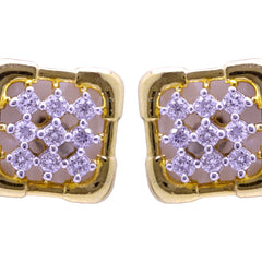 14K Hallmarked Gold | Lab Grown Diamond Tops 4TPWA042