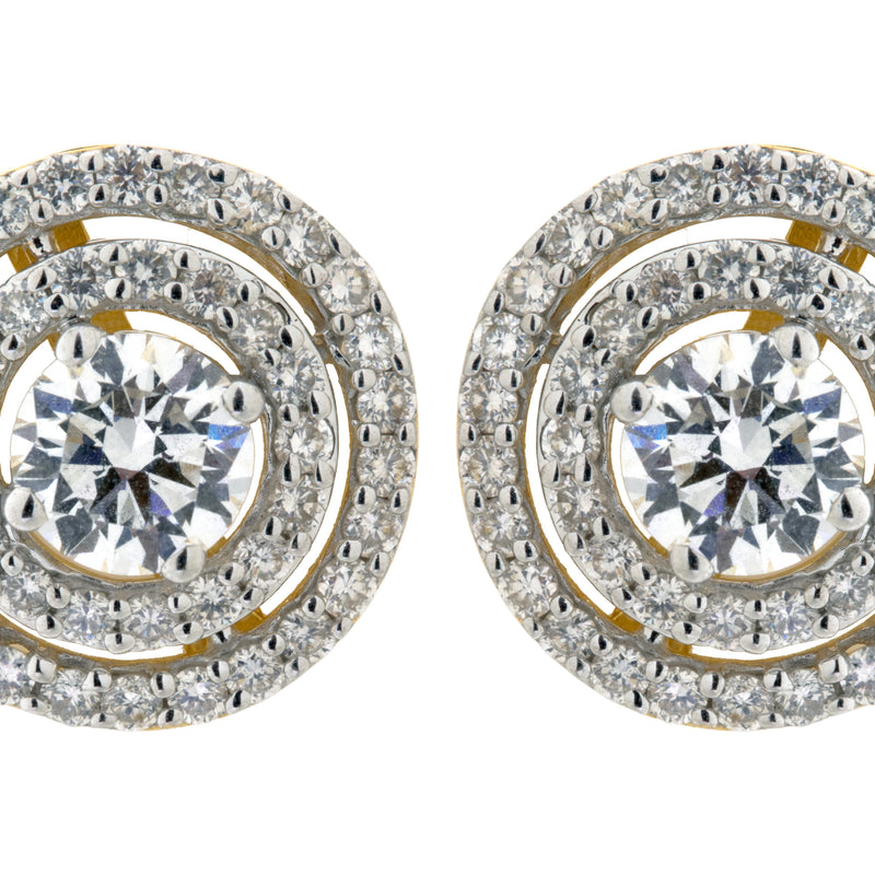 14K Hallmarked Gold | Lab Grown Diamond Tops 4TPWA073