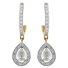 14K Hallmarked Gold | Lab Grown Diamond Tops 4TPWA201