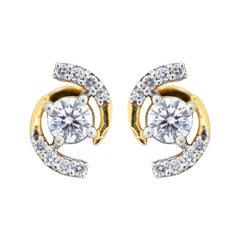9K Hallmarked Gold | Lab Grown Diamond Tops 9TPWA301