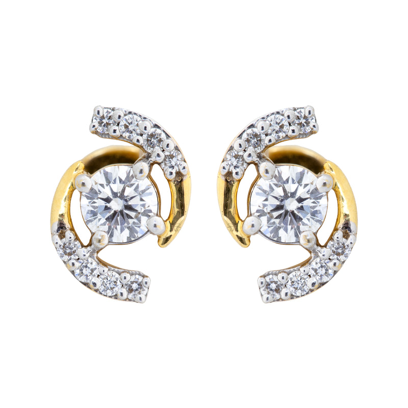 9K Hallmarked Gold | Lab Grown Diamond Tops 9TPWA301